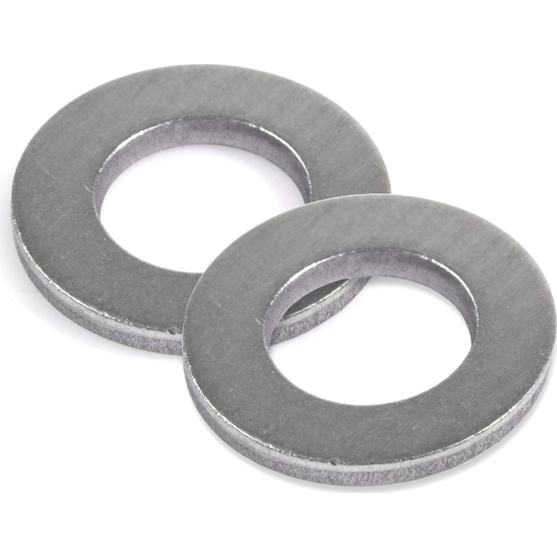 Skive M4, 4,3 x 9 x 0,8 mm, FZB, DIN 7089, 100 stk.