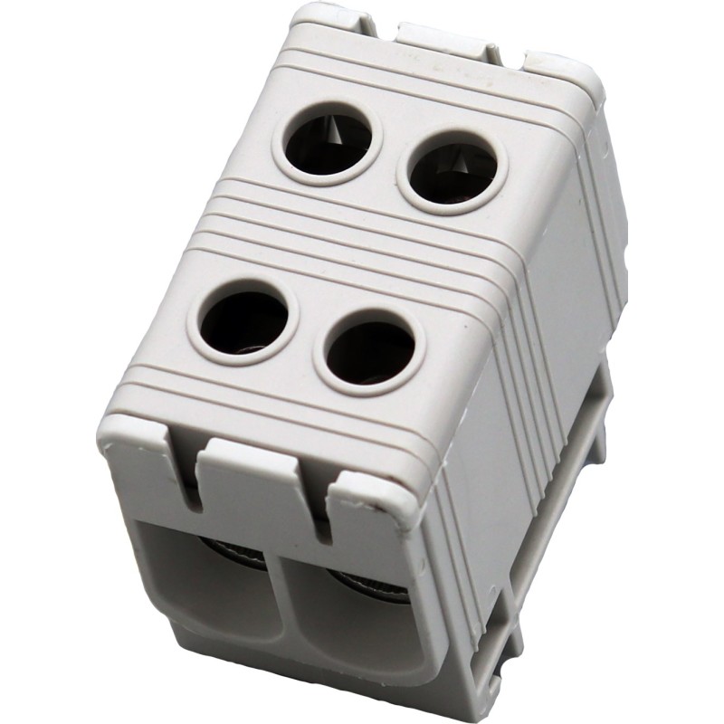 Elit Scandinavia Centech dobbelt klemme, AL/CU 2,5-50MM², grå