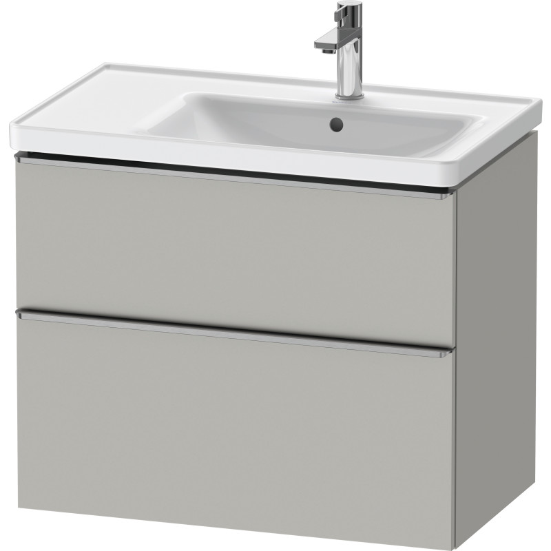 Duravit D-Neo underskab, 78,4x45,2 cm, mat grå/stål
