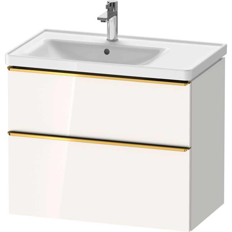 Duravit D-Neo underskab, 78,4x45,2 cm, hvid højglans/guld
