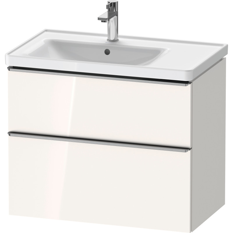Duravit D-Neo underskab, 78,4x45,2 cm, hvid højglans/stål