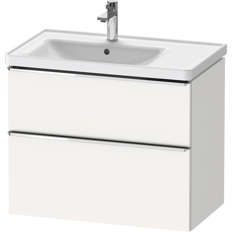 Duravit D-Neo underskab, 78,4x45,2 cm, mat hvid/krom