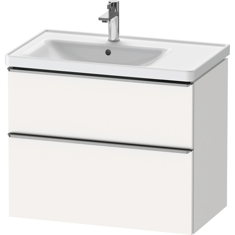 Duravit D-Neo underskab, 78,4x45,2 cm, mat hvid/stål