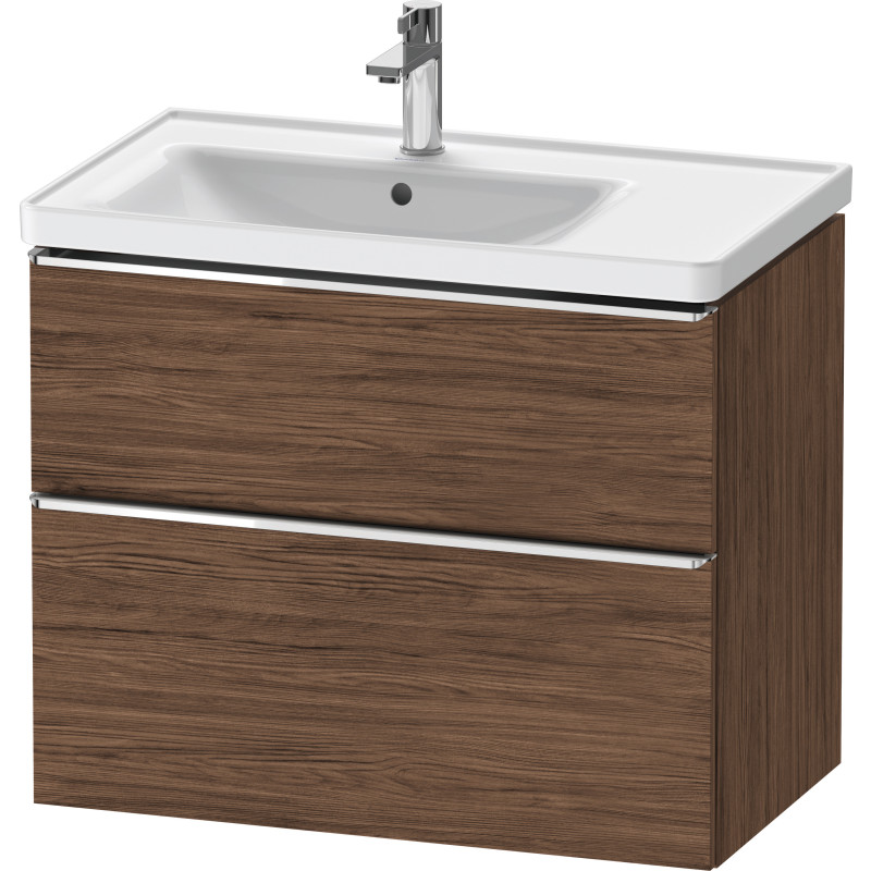 Duravit D-Neo underskab, 78,4x45,2 cm, mørk valnød/krom