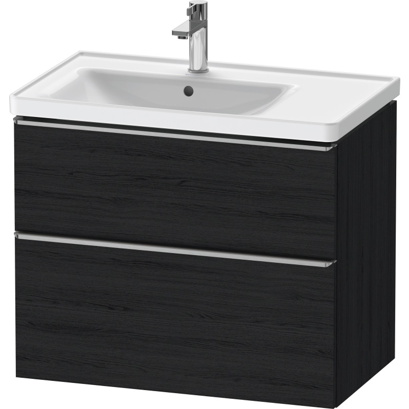Duravit D-Neo underskab, 78,4x45,2 cm, sort eg/stål