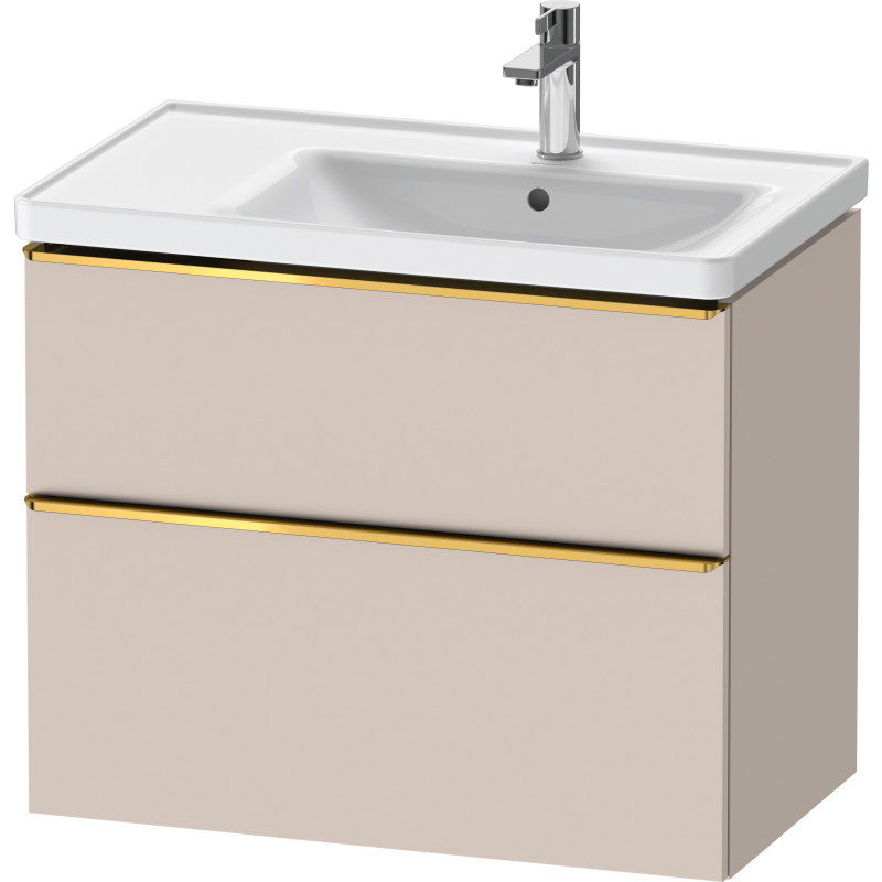 Duravit D-Neo underskab, 78,4x45,2 cm, mat beige/guld