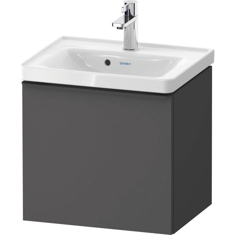 Duravit D-Neo underskab, 48,4x37,2 cm, mat grafitgrå/sort