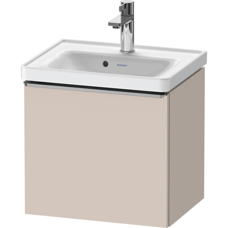 Duravit D-Neo underskab, 48,4x37,2 cm, mat beige/stål