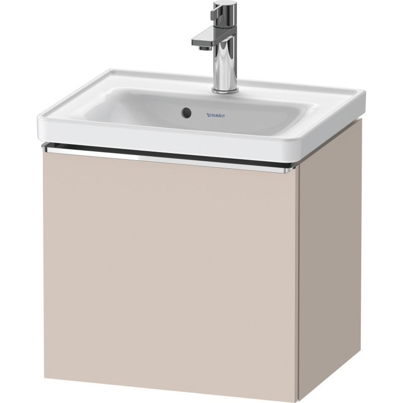 Duravit D-Neo underskab, 48,4x37,2 cm, mat beige/krom