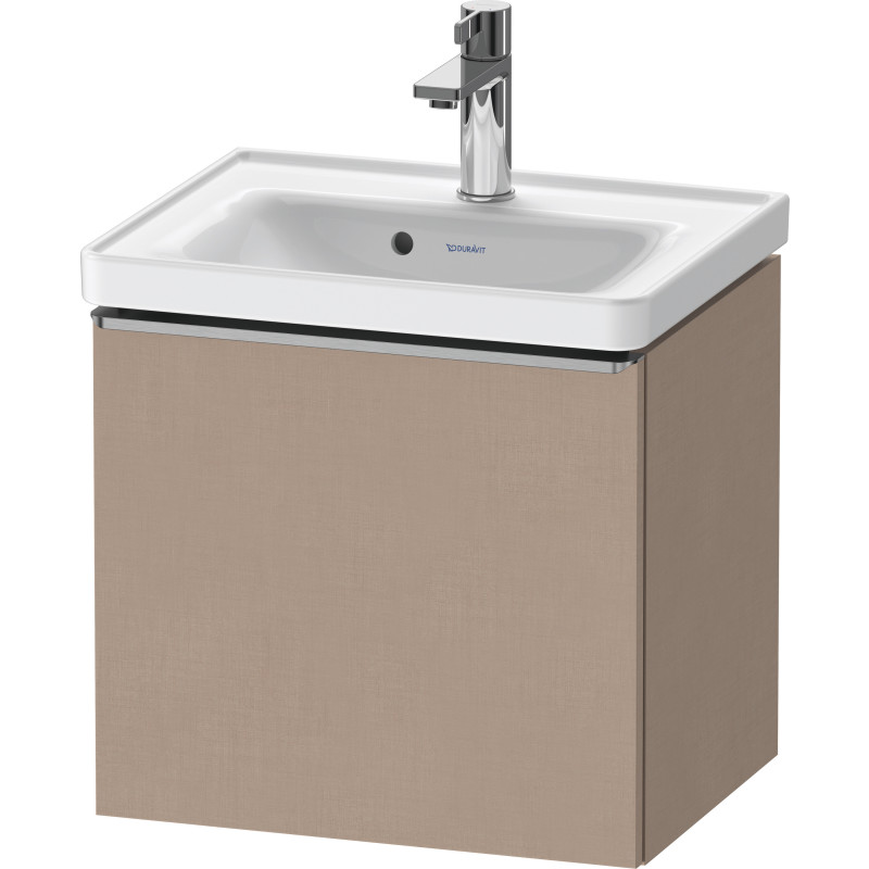 Duravit D-Neo tvättställsunderskåp, 48,4x37,2 cm, brun/stål