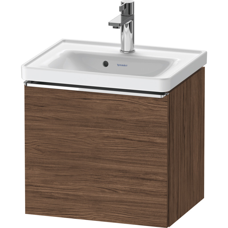 Duravit D-Neo underskab, 48,4x37,2 cm, mørk valnød/krom
