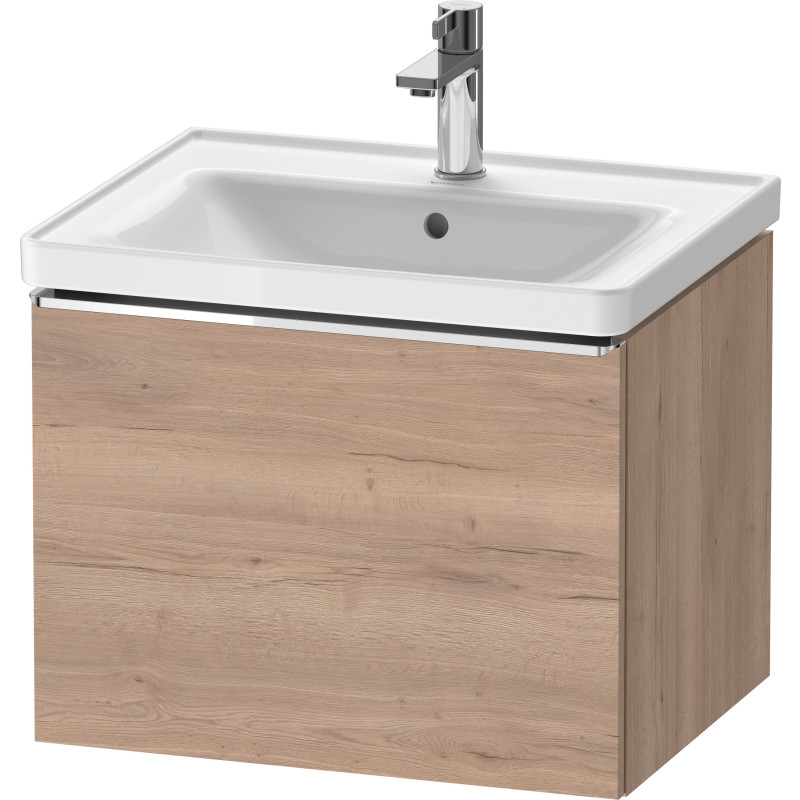 Duravit D-Neo underskab, 58,4x45,2 cm, marmoreret eg/krom