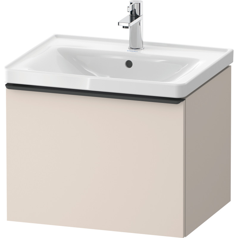 Duravit D-Neo underskab, 58,4x45,2 cm, mat beige/sort