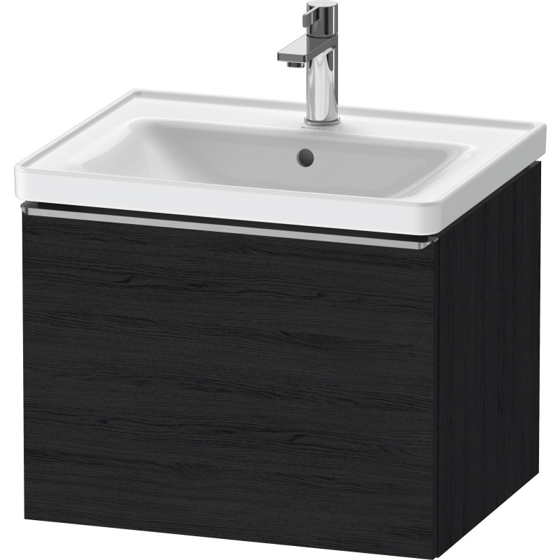Duravit D-Neo underskab, 58,4x45,2 cm, sort eg/stål