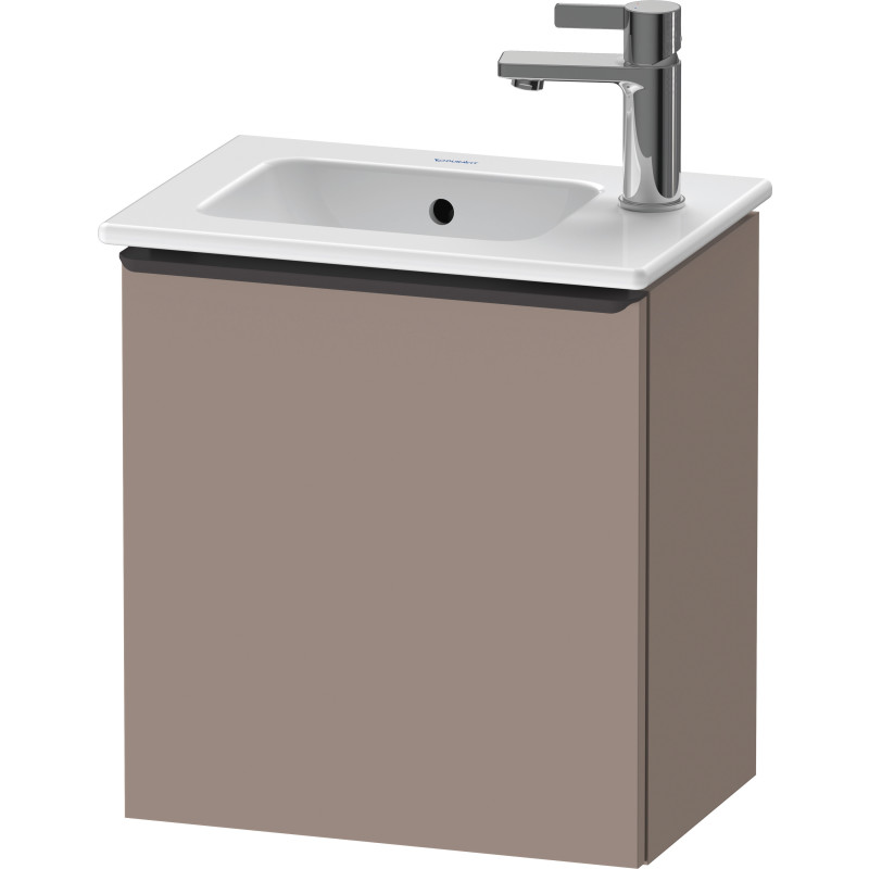 Duravit D-Neo underskab, 41x27,4 cm, højre, mat brun/sort