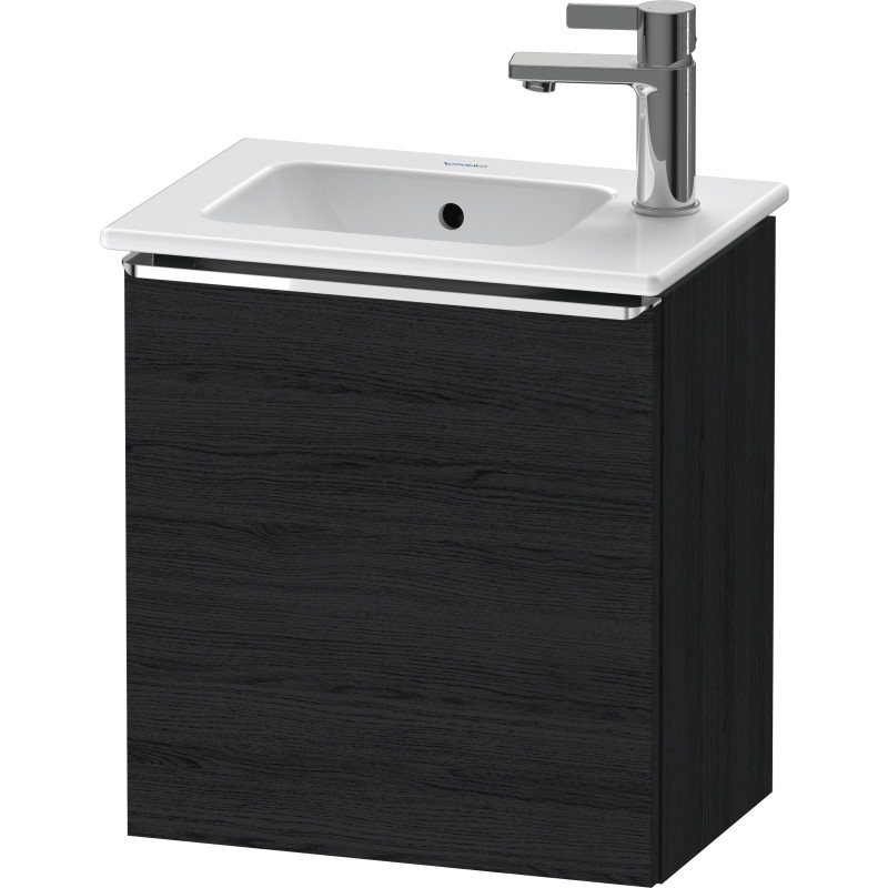 Duravit D-Neo underskab, 41x27,4 cm, højre, sort eg/krom