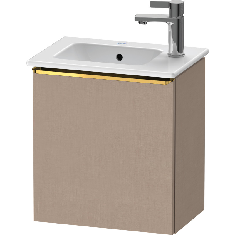 Duravit D-Neo underskab, 41x27,4 cm, højre, brun/guld