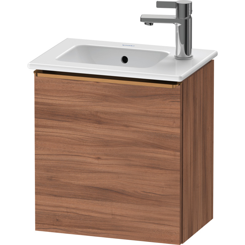 Duravit D-Neo underskab, 41x27,4 cm, højre, valnød/bronze