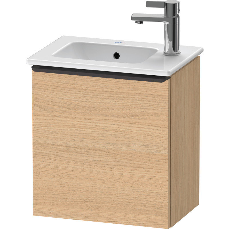 Duravit D-Neo underskab, 41x27,4 cm, venstre, eg/sort
