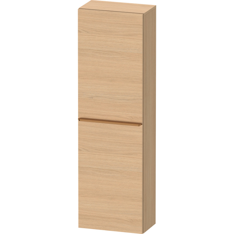 Duravit D-Neo højskab, 40x132 cm, højre, eg/bronze