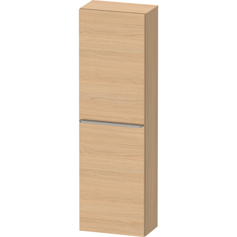 Duravit D-Neo højskab, 40x132 cm, højre, eg/stål