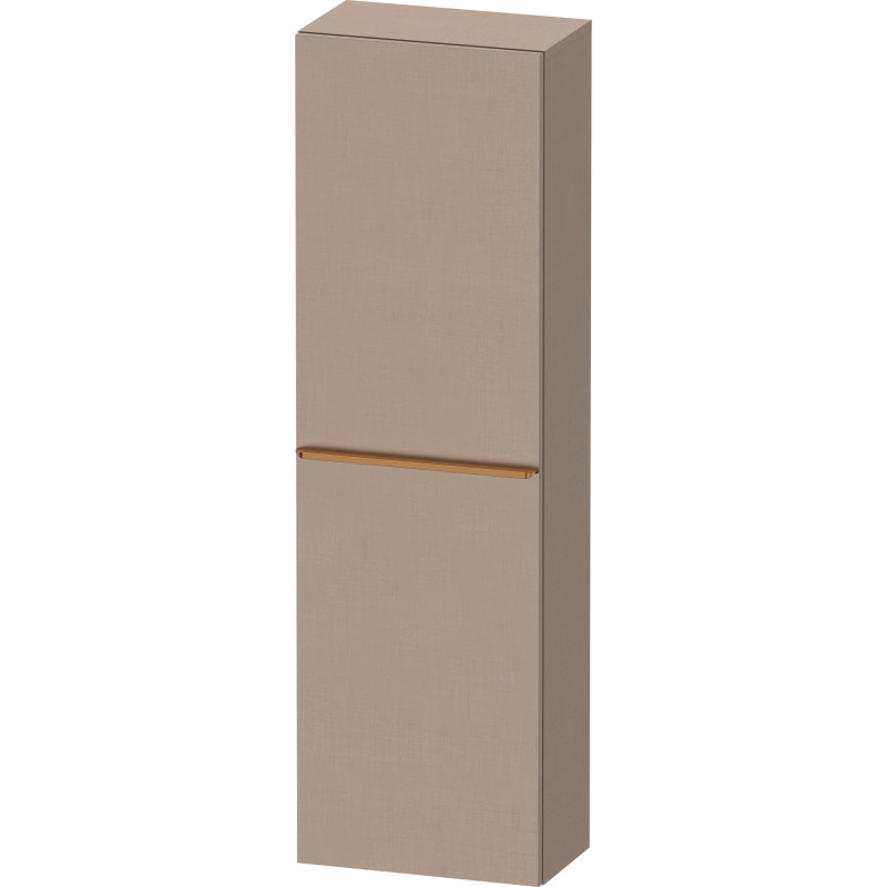 Duravit D-Neo højskab, 40x132 cm, højre, brun/bronze