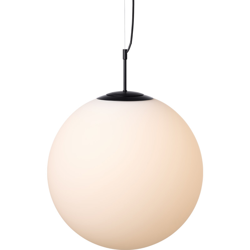Nielsen Light Nora cafependel, opal/sort, Ø50 cm