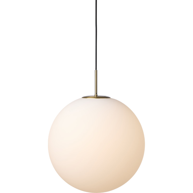 Nielsen Light Nora cafependel, opal/messing, Ø40 cm