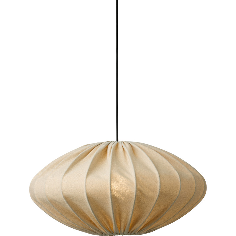 Nielsen Light Jasmin Ellipse pendel, sort ledning, sand