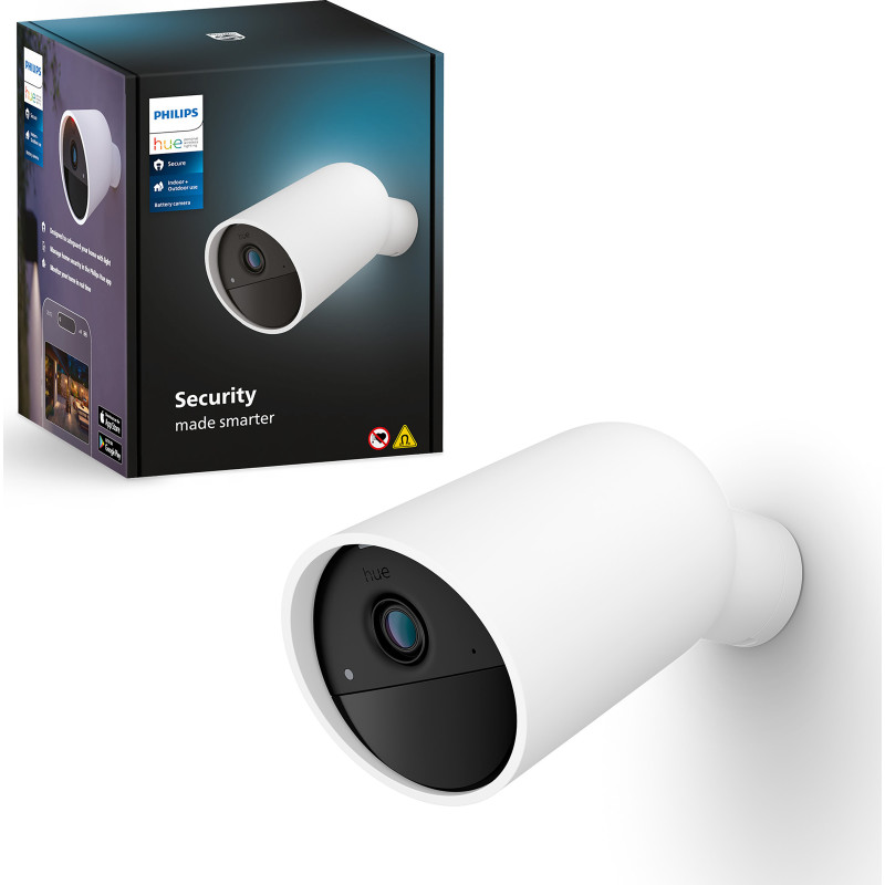 Philips Hue Secure overvågningskamera, hvid