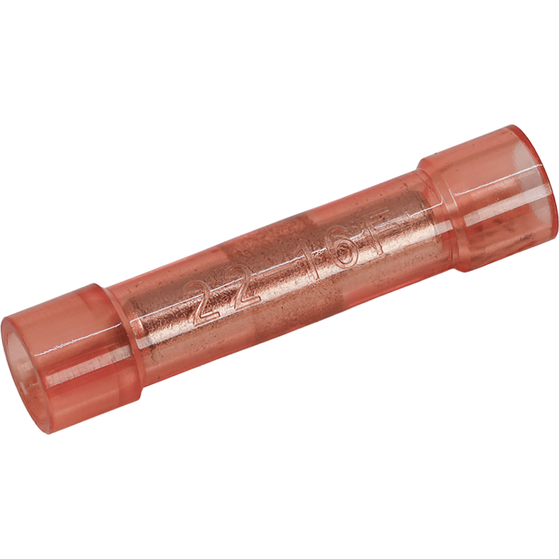 Isol. samlemuffe A1525SK, 0,5-1,5mm2, Rød - (100 stk.)