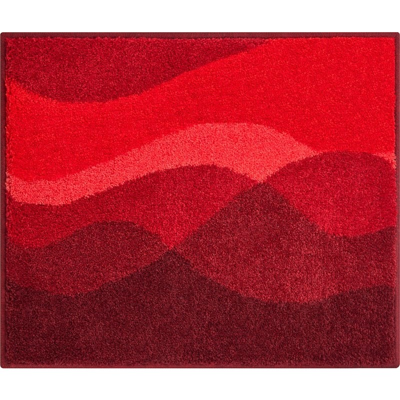 Grund Hills bademåtte, 55x65 cm, rød
