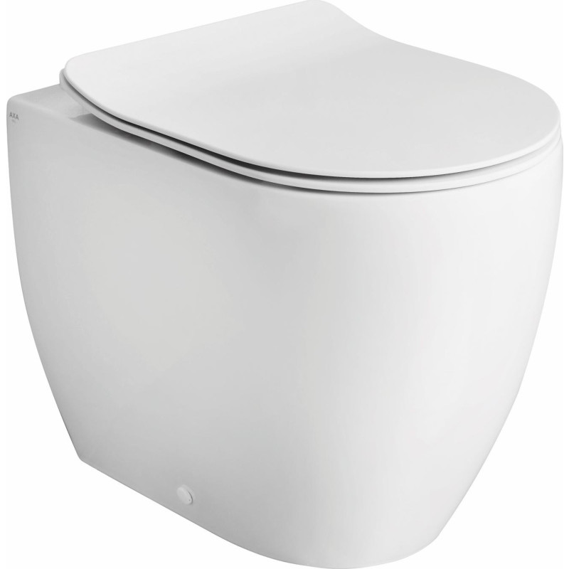 Lavabo Glomp toilet, back-to-wall, uden skyllekant, mat hvid