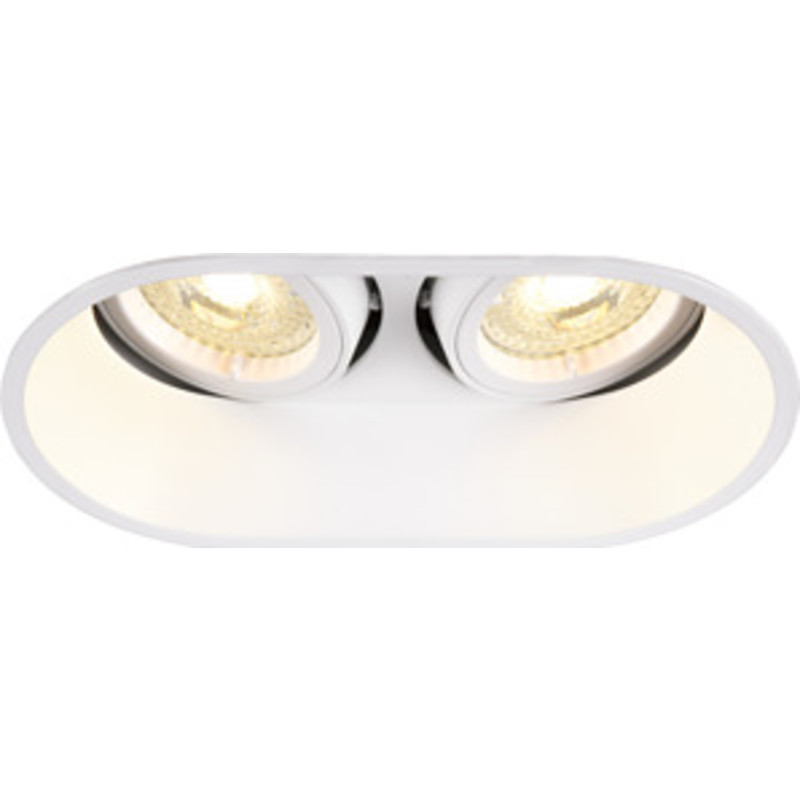 HORN dubbel QPAR51, taklampa f&ouml;r montering vit 25W