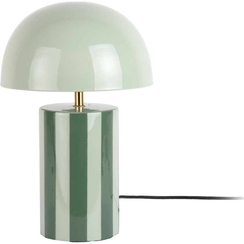 Leitmotiv Rayado bordlampa, randig grön