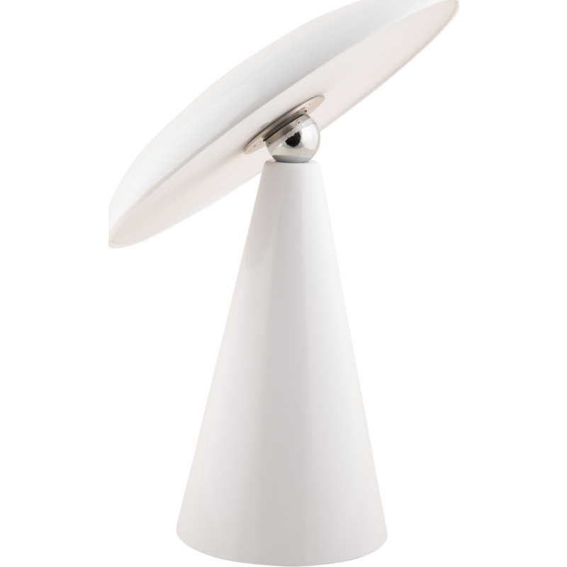 Leitmotiv Phoebe genopladelig bordlampe, hvid