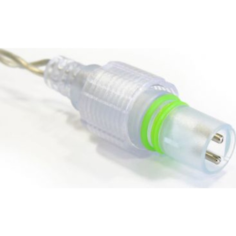 MK String light LED lyskæde, 120 varmhvid, 36V, 12 meter, sort