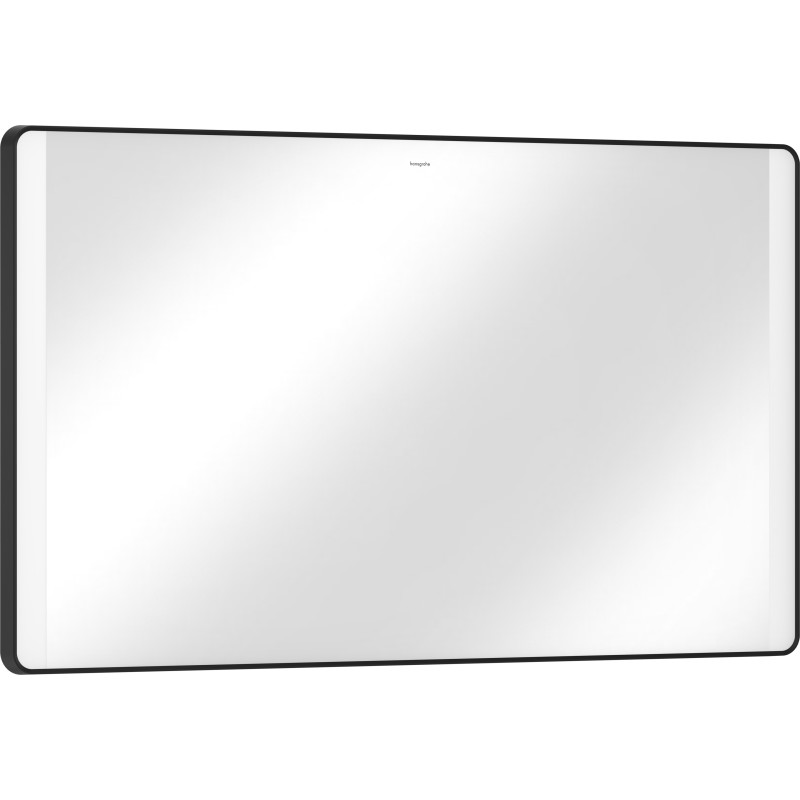 Hansgrohe Xarita Lite Q spejl med lys, 120x70 cm, sort