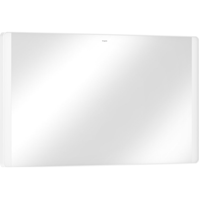 Hansgrohe Xarita Lite Q spejl med lys, 120x70 cm, hvid