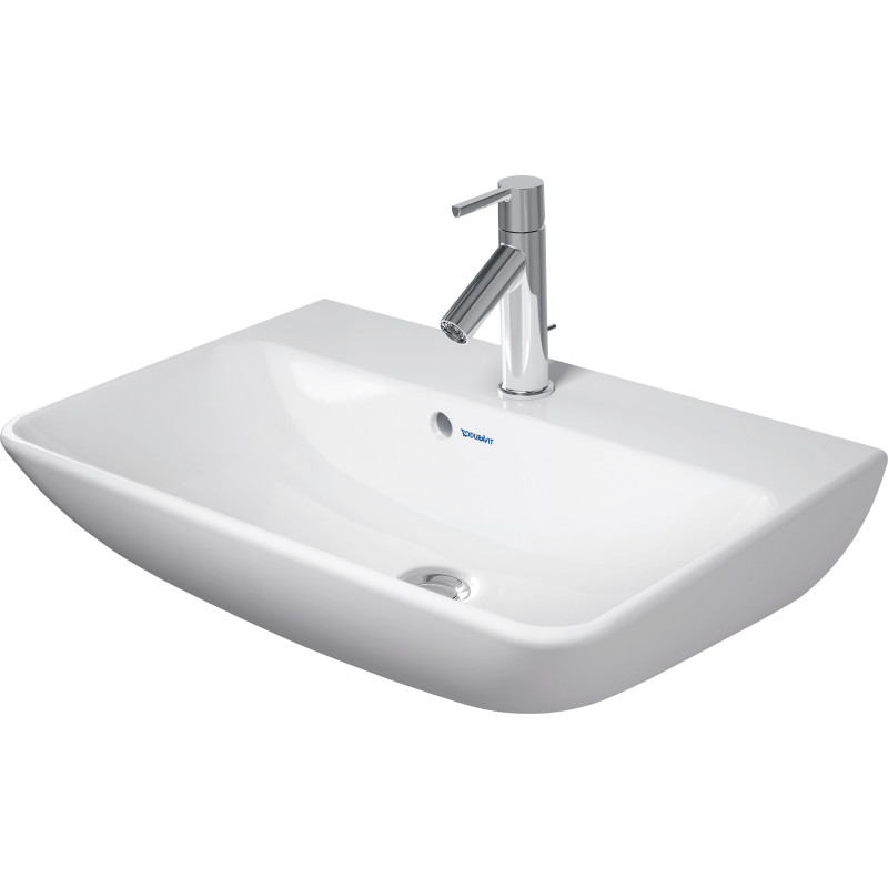 Duravit ME by Starck Compact håndvask, 60x40 cm, hvid