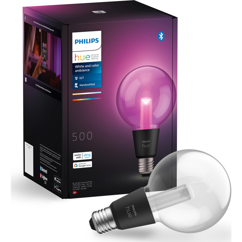Philips Hue Lightguide lampor, G96, E27
