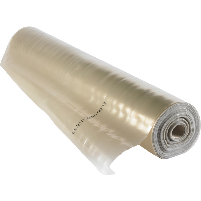 Eric Storm dampspærrefolie, 0,2 mm x 4 m x 50 m, transparent