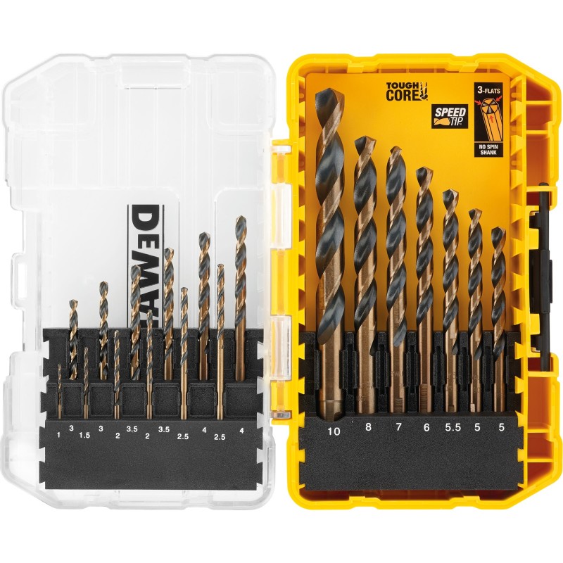 Dewalt borsæt, 19 dele