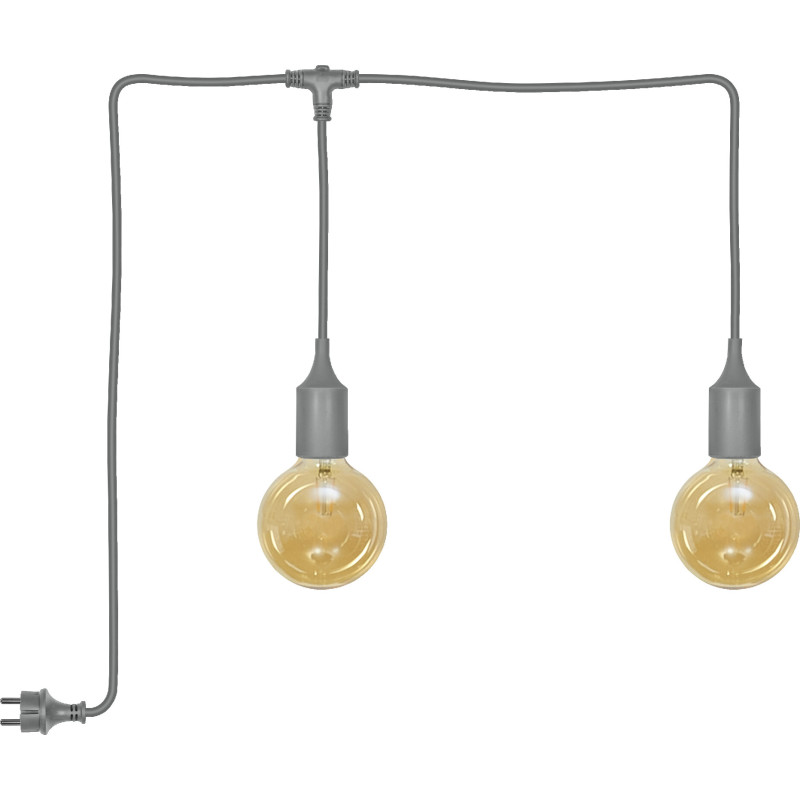Osram Endura Decor udendørs genopladelig pendel, 6 meter, grå