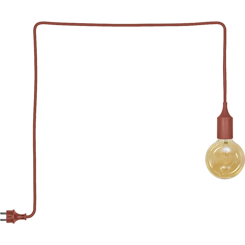 Osram Endura Decor udendørs genopladelig pendel, 5 meter, brun