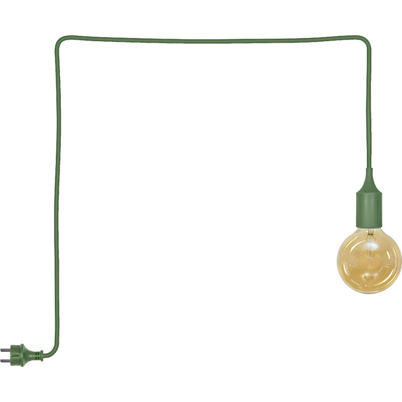 Osram Endura Decor pendellampa utomhus, 5 meter, grön