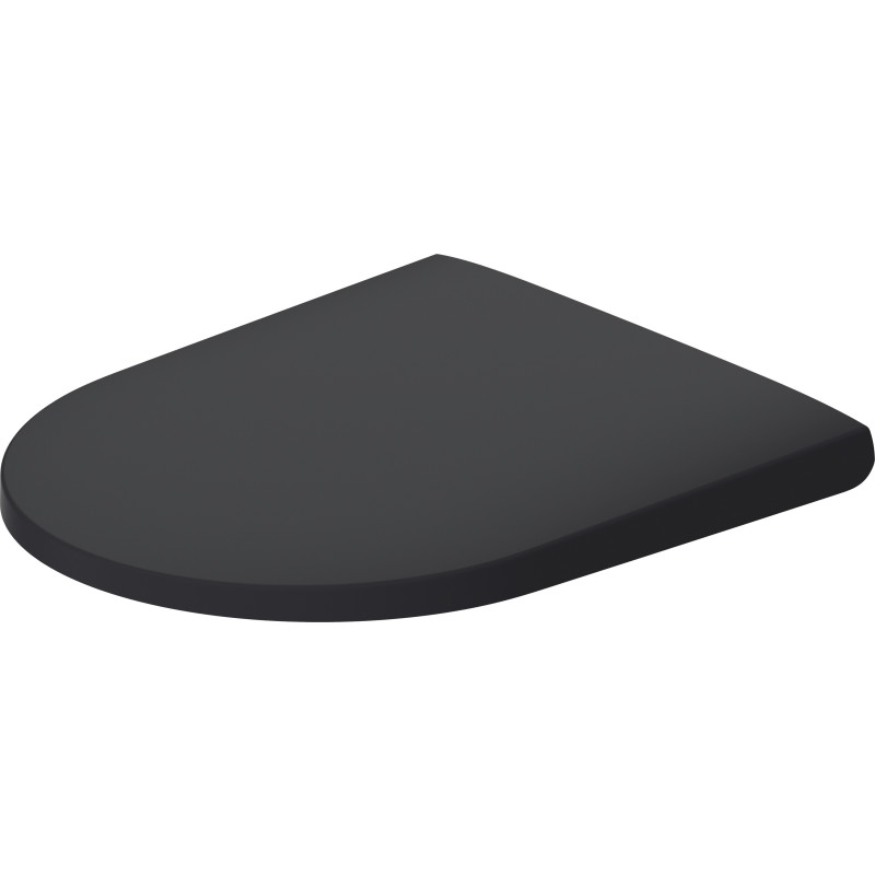 Duravit D-Neo toalettsits, soft close, snabbfäste, matt antracit