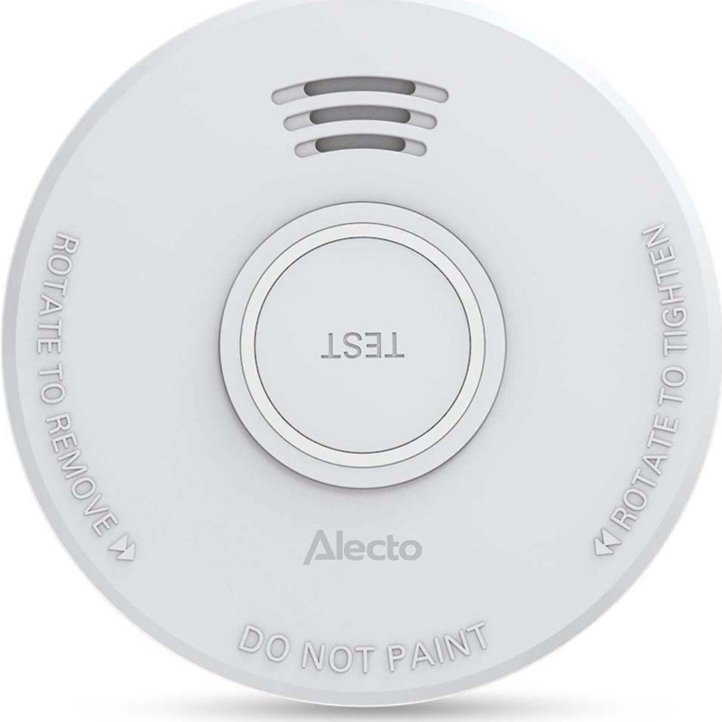 Alecto brandvarnare, 1 års batteritid, 1-pack