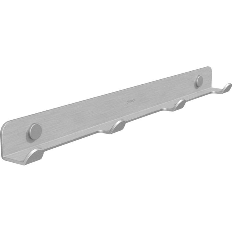 Aloop X 4 h&auml;ngare, 37,5 cm, matt aluminium