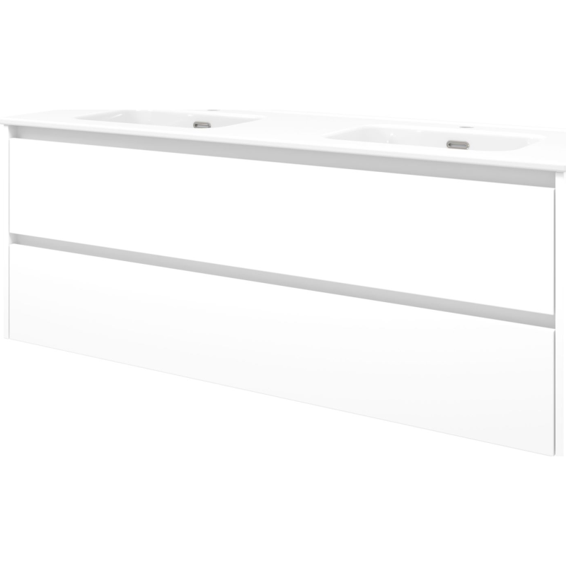 Sanibell Proline møbelpakke, 141x46,8 cm, mat hvid